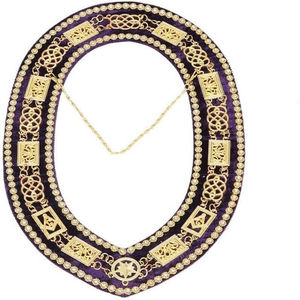 Regalia maçonniques, Tabliers maçonniques pour Francs-Maçons, Tablier maçonnique brodé avec équerre et compas, Tablier du Rite Royal, Tabliers maçonniques - Product Image 5