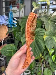 Vietnam Natural <b>Coconut</b> Wood <b>Hair</b> Comb Reusable Wooden Grooming Accessory for International Wholesale - Product Image 6