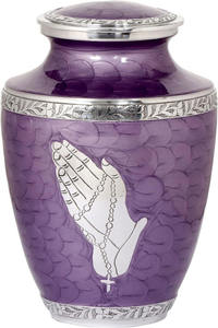 Urnes funéraires modernes faites à la main pour adultes, vente en gros, urnes commémoratives décoratives unisexes - Product Image 4