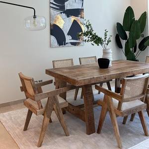 โต๊ะอาหารไม้มะม่วงวานดานา ออเรโอ ฟอลคอน ดีไซน์ร่วมสมัย ทำมืออย่างประณีต - Product Image 5