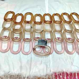 Chaînes murales en résine personnalisables, grandes tailles et couleurs claires, grandes maillons en résine multicolores disponibles, toutes les couleurs disponibles. - Product Image 3