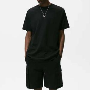 Camiseta de Algodón Oversize para Hombre, Estilo Casual, Manga Corta, Streetwear, Corte Holgado, Moda de Verano, Venta al Por Mayor, Proveedor Directo de Fábrica OEM - Product Image 2