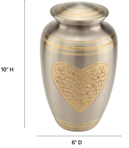 โกศบรรจุอัฐิสำหรับผู้ใหญ่ สไตล์อเมริกัน สำหรับตกแต่งงานศพ โกศฝังศพสำหรับชายและหญิง โกศทำมือ - Product Image 2