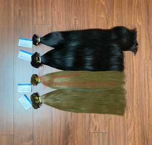 Top Trending Color Flat Tip Hair Extensions 100% Vietnamese High Quality Super Shiny Silky No <b>tangle</b> Large in Stock - Product Image 5