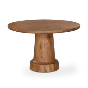 Handmade Round Wood Coffee <b>Table</b> With Tapered Base Handmade Living Room Furniture Customized Side <b>Table</b> - Product Image 1