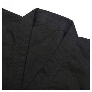 Kimono Negro de BJJ para Adultos, Unisex, 100% Algodón, Durable, Uniforme de Judo, Ropa de Artes Marciales, Corte Regular - Product Image 5