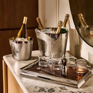 Seau à glace en métal en gros pour hôtels, restaurants, bars, traiteurs, mariages, fêtes, refroidissement des boissons et présentation des bouteilles - Product Image 4