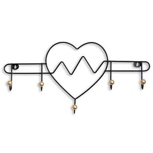 Organisateur de porte en fer finition premium, support de rangement durable, élégant accessoire de suspension pour entrée de maison - Product Image 1