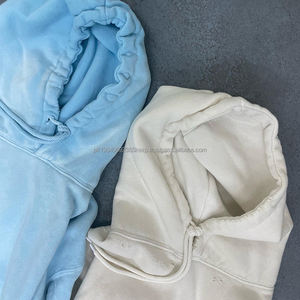 Sudaderas Vintage para Hombre, Lavadas al Ácido, Color Desteñido, 460 g/m², Gruesas, Personalizadas, con Capucha - Product Image 4