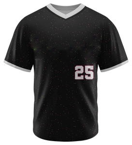 เสื้อเบสบอลฝึกซ้อมแบบกำหนดเอง แขนสั้น ชุดทีม ระบายอากาศ แห้งเร็ว เสื้อกีฬา ซับลิเมชั่น OEM ODM - Product Image 3