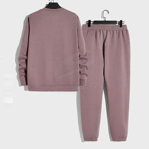 Ensemble de survêtement doux pour homme, conçu pour l'hiver, chaud, respirant, confortable, pour un usage quotidien, entraînement, fitness, activités de plein air, durable et extensible - Product Image 2