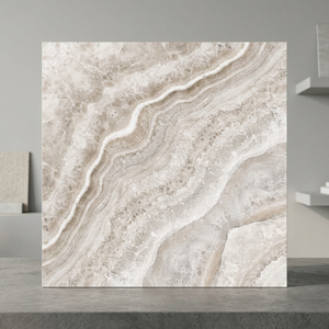 Carreaux de sol en porcelaine émaillée effet marbre poli 600x600mm (60x60cm) épaisseur 10mm, garantie à vie, pour piscines - Product Image 1