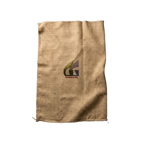 ถุงปอกระเจาขนาด 95x56 ซม. น้ำหนัก 480 กรัม สำหรับบรรจุภัณฑ์กาแฟ โกโก้ อาหารเกรดเกษตรกรรม ใช้ซ้ำได้ พิมพ์โลโก้ได้ตามต้องการ ยี่ห้อ Goodman Global บังกลาเทศ - Product Image 1
