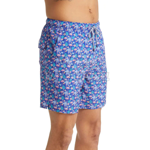 Pantalones Cortos de Playa para Hombre, Estilo Moderno, Color Sólido, Tela de Lona, Cierre con Cordón, Logotipo Frontal, Transpirables, de Secado Rápido - Product Image 3