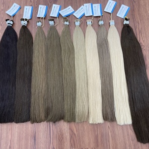 ผมแท้เวียดนามเกรดพรีเมียมแบบ Remy  แบบเป็นมัด  ตรงธรรมชาติ  ฟอกสีแล้ว คุณภาพสูงมาก - Product Image 6