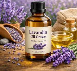 Aceite Esencial de Lavandin, Extracto Botánico Puro, 100 ml, Aceite de Fragancia Natural, CAS No. 90136-52-6 Pureza del 99.0%-99.5% para Masajes - Product Image 1