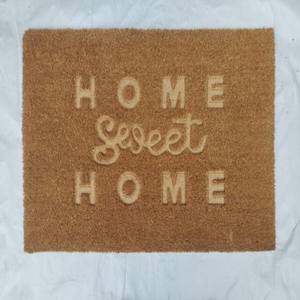 พรมใยมะพร้าวเคลือบ PVC ลายนูนธรรมชาติ ทนทาน ผลิตด้วยเครื่องจักร กันลื่น คุณภาพพรีเมียมทันสมัย สำหรับปูพื้นทางเข้าบ้านและสำนักงาน - Product Image 1