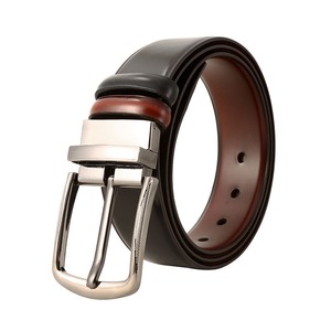 Ceinture en cuir pour homme personnalisée avec boucle à ardillon, de bonne qualité et confortable - Product Image 2