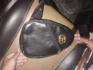 Sac de poitrine pour homme en cuir véritable noir, imperméable, sac bandoulière, sac messager à fermeture éclair, sac à dos pour les voyages et l'usage quotidien - Product Image 3