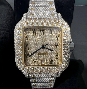 Reloj de Lujo de Cuarzo y Acero Inoxidable, Estilo Hip Hop, Muy Solicitado, Ideal para Fiestas, Disponible para Suministro al por Mayor - Product Image 2