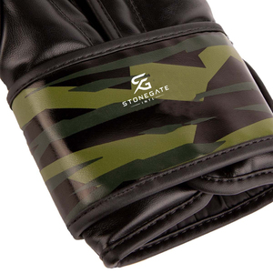 Gants de boxe en cuir véritable de haute qualité avec logo personnalisé et sangle de poignet réglable pour l'entraînement et le conditionnement MMA 2026 - Product Image 6