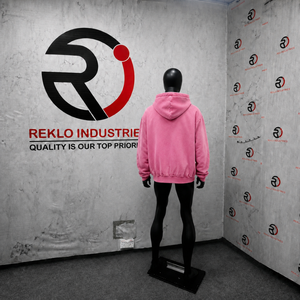 Sweat à capuche rose vintage délavé avec fermeture éclair, motif brodé « Feel Lost But Im Back », coupe oversize, style streetwear décontracté - Product Image 4