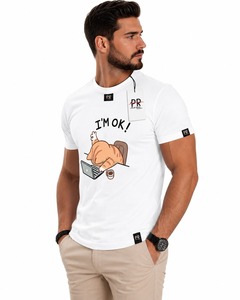 Nuevas camisetas de hombre extragrandes a la moda, con logo impreso DTF personalizado, cuello redondo, manga corta, diseño a rayas, camiseta ecológica para hombre - Product Image 5
