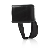 Protège-guêtres de boxe noir mat personnalisé – Coque de protection premium pour la boxe, le MMA, le Muay Thai, le kickboxing et l'entraînement aux arts martiaux