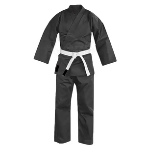 Uniforme de judo sur mesure à manches longues, nouveau design frontal, respirant, léger, durable, 100% coton, vêtements de karaté, arts martiaux, unisexe - Product Image 1