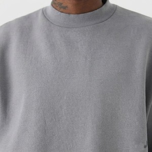 Sweat-shirt gris à col rond pour homme, coupe classique, couleur unie, coton French Terry, pull décontracté, vêtements d'automne et d'hiver, streetwear - Product Image 3