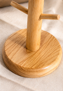 Soporte de Madera Hecho a Mano Multifuncional Moderno de Lujo para Tazas de Café, Organizador de Encimera para Cocina, Cafetería, Hogar - Product Image 5