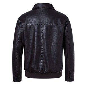 High Street Style Men's Cow <b>Leather</b> Canvas Fashion <b>Jacket</b> Custom Colors Best Quality Latest Wholesale Price OEM Service - Product Image 6