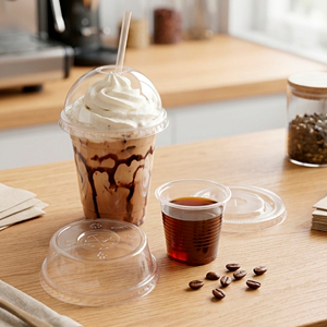 Wholesale QUANG QUAN Transparent PP Single Wall Round <b>Cups</b> 12oz/16oz/22oz with 95mm Lid for Cold Beverages - Product Image 4