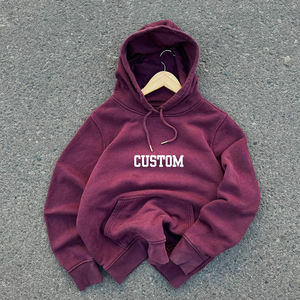 Sweat à capuche oversize pour homme, coupe décontractée, en molleton de coton doux, avec poche kangourou, style streetwear décontracté, confort quotidien - Product Image 5