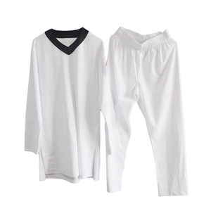 ชุดเทควันโดโดบก ผ้าโพลีเอสเตอร์น้ำหนักเบา ชุดฝึกซ้อมบุผ้าฝ้าย สำหรับทุกเพศ ทุกวัย สำหรับศิลปะการต่อสู้ - Product Image 3