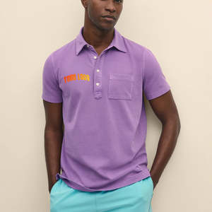 Article tendance de l'été : Chemises polo pour hommes en tissu 100% coton, coupe ample, manches courtes, chemises polo pour hommes imprimées sur mesure - Product Image 1