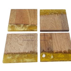 2024 ไม้ที่ charges ที่ดีที่สุดสําหรับเครื่องดื่มอีพ็อกซี่เรซิ่นที่ดีที่สุด Coaster ถ้วยไม้ชาเบียร์กาแฟที่ดีที่สุด Coaster - Product Image 1