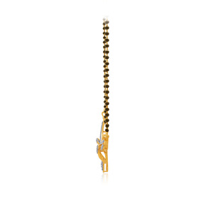 Collier GLEAMORA ENTERPRISE pour femme, plaqué or rose 14 carats, diamant fantaisie cultivé en laboratoire, style classique, à porter tous les jours, certifié IGI - Product Image 3