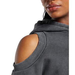 Trendy Regular Solid Front <b>Hoodie</b> for <b>Women</b> Lightweight Long Sleeve Pullover <b>Soft</b> Fabric Casual Fit Streetwear Gym Daily Outfits - Product Image 4