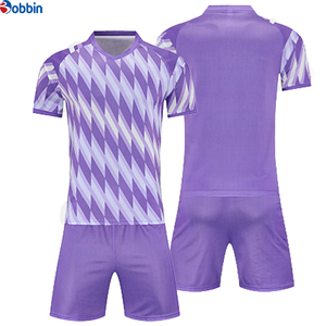 Uniformes de Fútbol Personalizados Unisex, Camisetas de Fútbol Transpirables de Secado Rápido con Cuello en V, Manga Corta, Sublimadas, Ropa Deportiva de Poliéster - Product Image 4