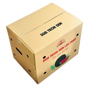 Boîte auto-érectible personnalisée à 5 couches en papier recyclé imprimé offset pour patates douces 5kg, emballage industriel pour expédition aérienne et maritime - Product Image 3