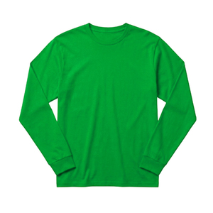 เสื้อยืดแขนยาวผ้าฝ้าย 100% คอกลม แบบเรียบ สำหรับงานสั่งทำ ทรงปกติ ขายส่ง คุณภาพสูง รับสกรีนโลโก้ตามแบบ - Product Image 4