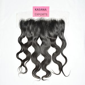 Extensiones de cabello humano natural negro para mujeres, sin procesar, vietnamitas, de color natural, 13*6 HD Frontal, venta al por mayor. - Product Image 1