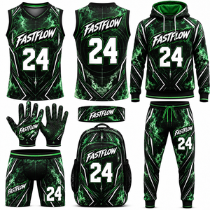 ชุดยูนิฟอร์มฟุตบอล 7v7 แบบสั่งทำจำนวนมาก พิมพ์ลายแบบ Sublimation เสื้อ กางเกงขาสั้น ชุดทีมครบชุด สำหรับผู้ใหญ่ทุกเพศ แพ็คเกจสุดคุ้ม - Product Image 6