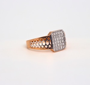 Anillo de Oro Amarillo Sólido de 14K con Diamante Cultivado en Laboratorio de 1 Quilate, Corte Redondo, Brillante y Pulido, Anillo de Boda para Mujer, Color D a G, Claridad IF SI2 - Product Image 3