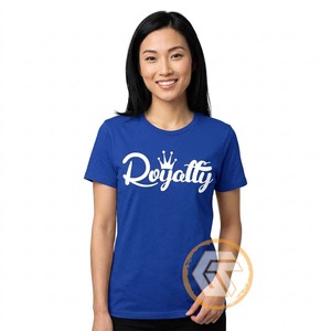 GREEK TREASURES T-shirts décontractés pour femmes Zeta Phi Beta Sorority en jersey uni avec lettres brodées 100% coton col rond respirant - Product Image 4