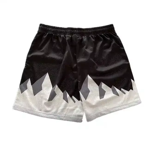 Men's High Street Style Basketball Shorts Double Zipper Pockets Custom Logo Sublimation All-Print Double-<b>Layer</b> Mesh Customizable - Product Image 6