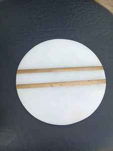 Factory Price Round <b>Marble</b> <b>Coaster</b> Set Handmade Natural Stone Drink <b>Coasters</b> Waterproof Heat Resistant for Coffee Mugs Kitchen - Product Image 1