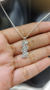 Collar Clásico con Colgante de Perla de Agua Dulce Chapado en Oro de 18K para Mujer, Estilo Cadena con Corte Brillante, Joyería para Uso Diario - Product Image 2
