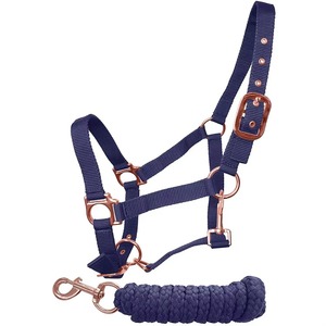 Mixed Colors Pvc Horse Bridle And Halter Marathon Bridle Set First class Soft Horse Crystal Head Collar Nylon Halter - Product Image 5